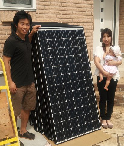 大津市　Y様邸にて太陽光取り付け工事を行いました