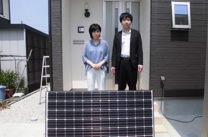 富山県魚津市 T様邸に太陽光の取り付け工事を行いました。
