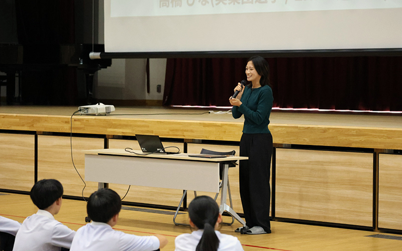 トライやる・ウィーク講演会の講師を担当しました！